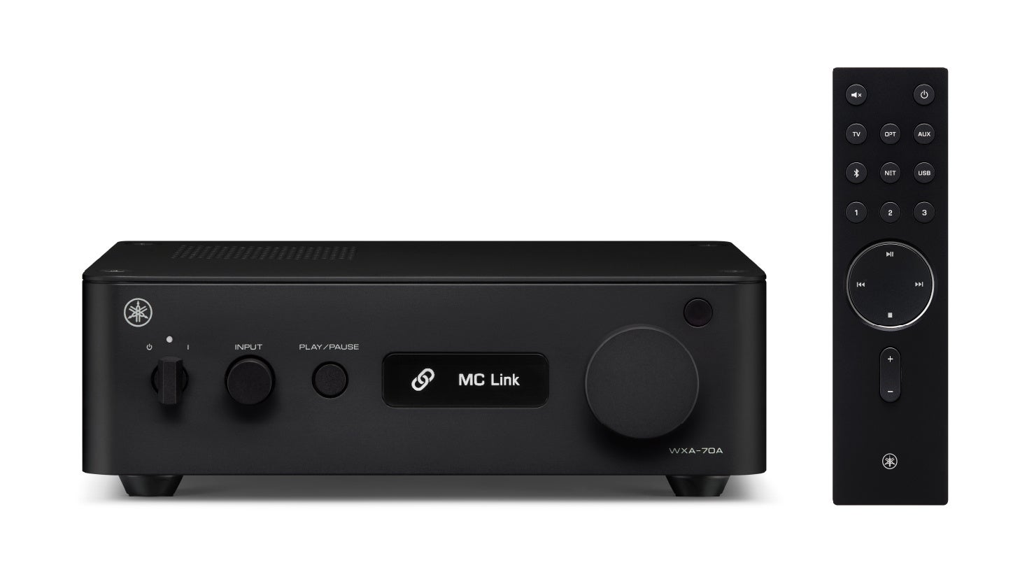 ヤマハ、ハイファイオーディオの高音質とネットワーク機能を凝縮したコンパクトストリーミングアンプ『WXA-70A』およびストリーマー『WXC-70A』を発表