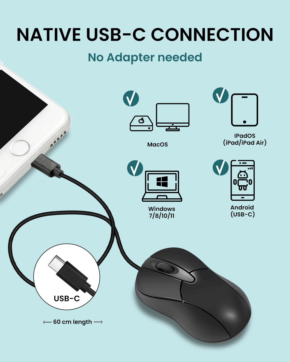 Perixx、USB Type-C対応で約41gの小型モバイルマウス「PERIMICE-405CR」を発売(4枚目)