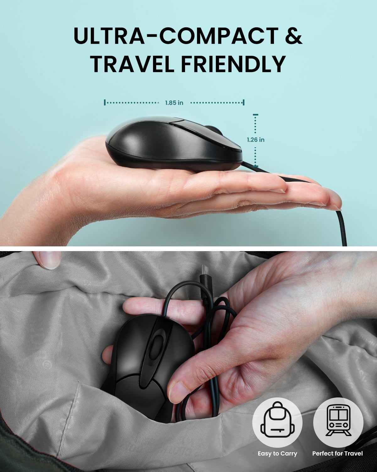 Perixx、USB Type-C対応で約41gの小型モバイルマウス「PERIMICE-405CR」を発売(3枚目)