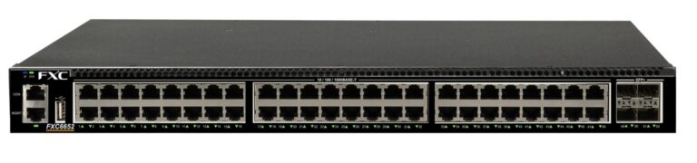 FXC、10G物理スタックと電源冗長化に対応した10Gアップリンクレイヤ2+スイッチ「FXC6652」を発売