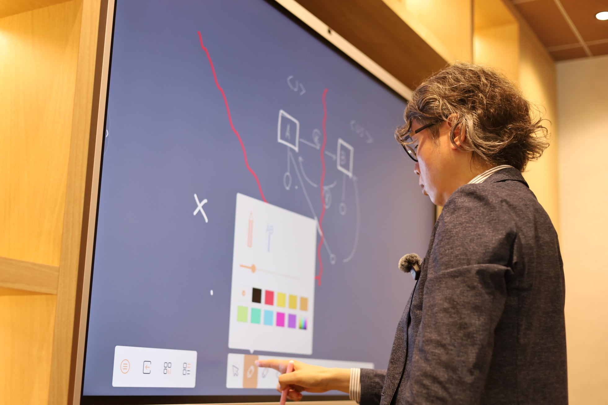 小島国際法律事務所、デジタルホワイトボード「MIRAI TOUCH Biz」を導入｜MIRAI TOUCH Bizの主な特長