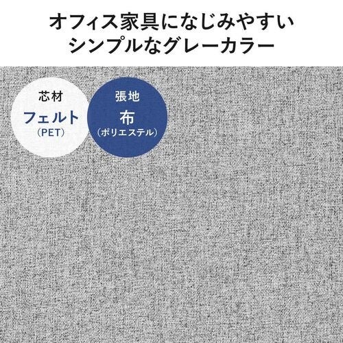 サンワダイレクト、周囲の視線を遮るフェルト製デスクトップパネル3種を発売｜取扱サイト