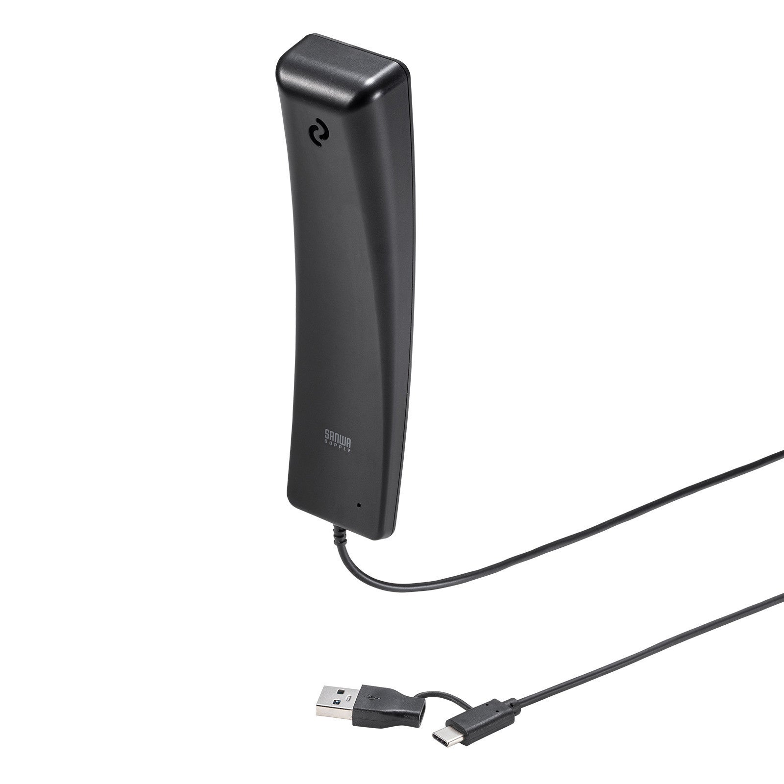 サンワサプライ、受話器スタイルで快適に通話できるUSBハンドセットを発売｜製品の価格と仕様