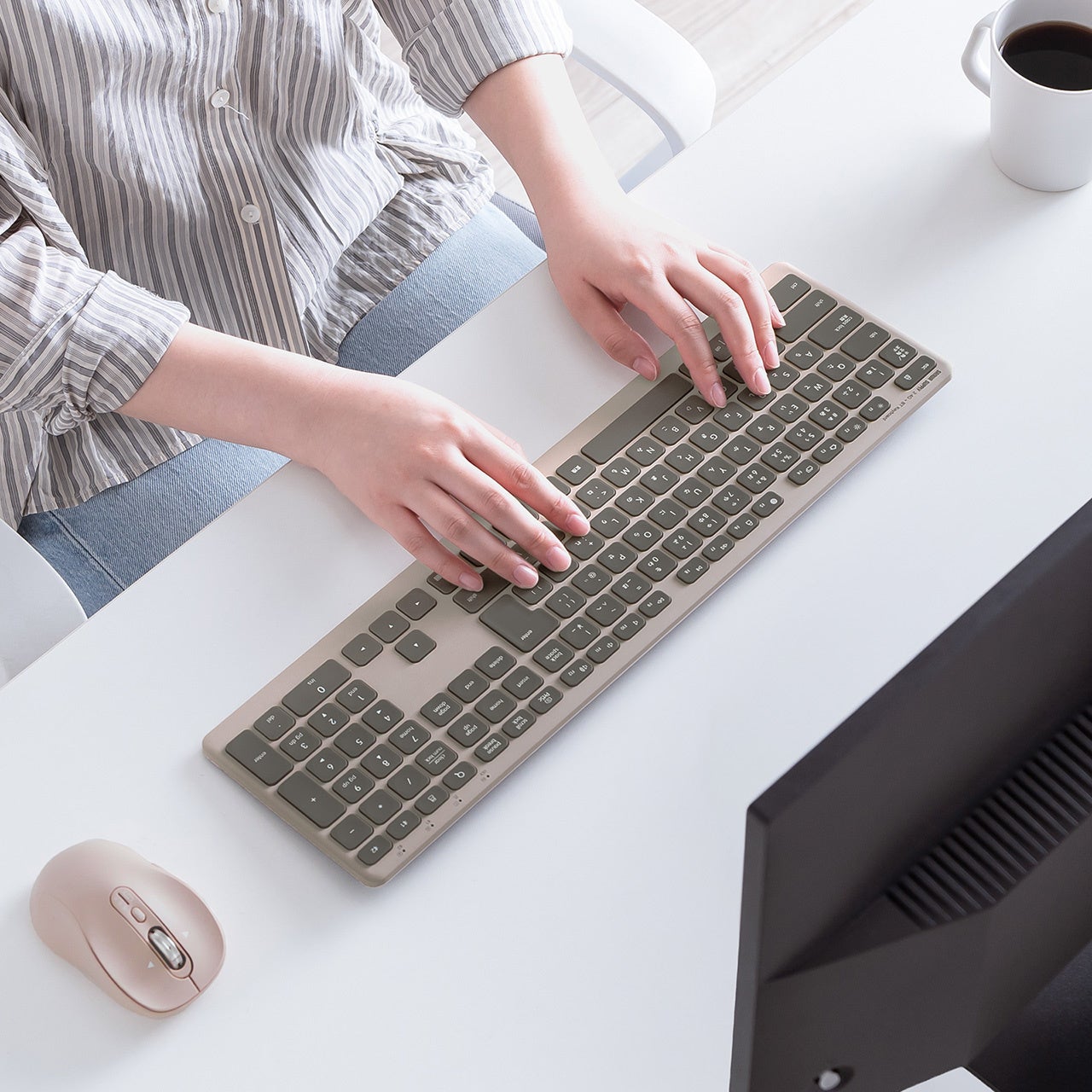 サンワサプライ、マルチ接続とType-C充電に対応した薄型ワイヤレスキーボードを発売(6枚目)