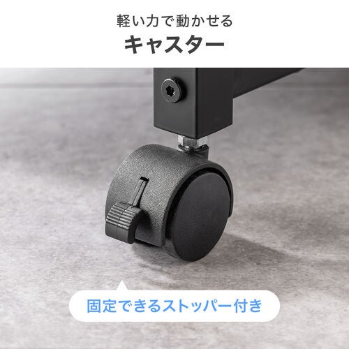 サンワサプライ、作業台と収納を1台にまとめたデスク下収納ワゴンを発売｜ラインナップと価格（8枚目）