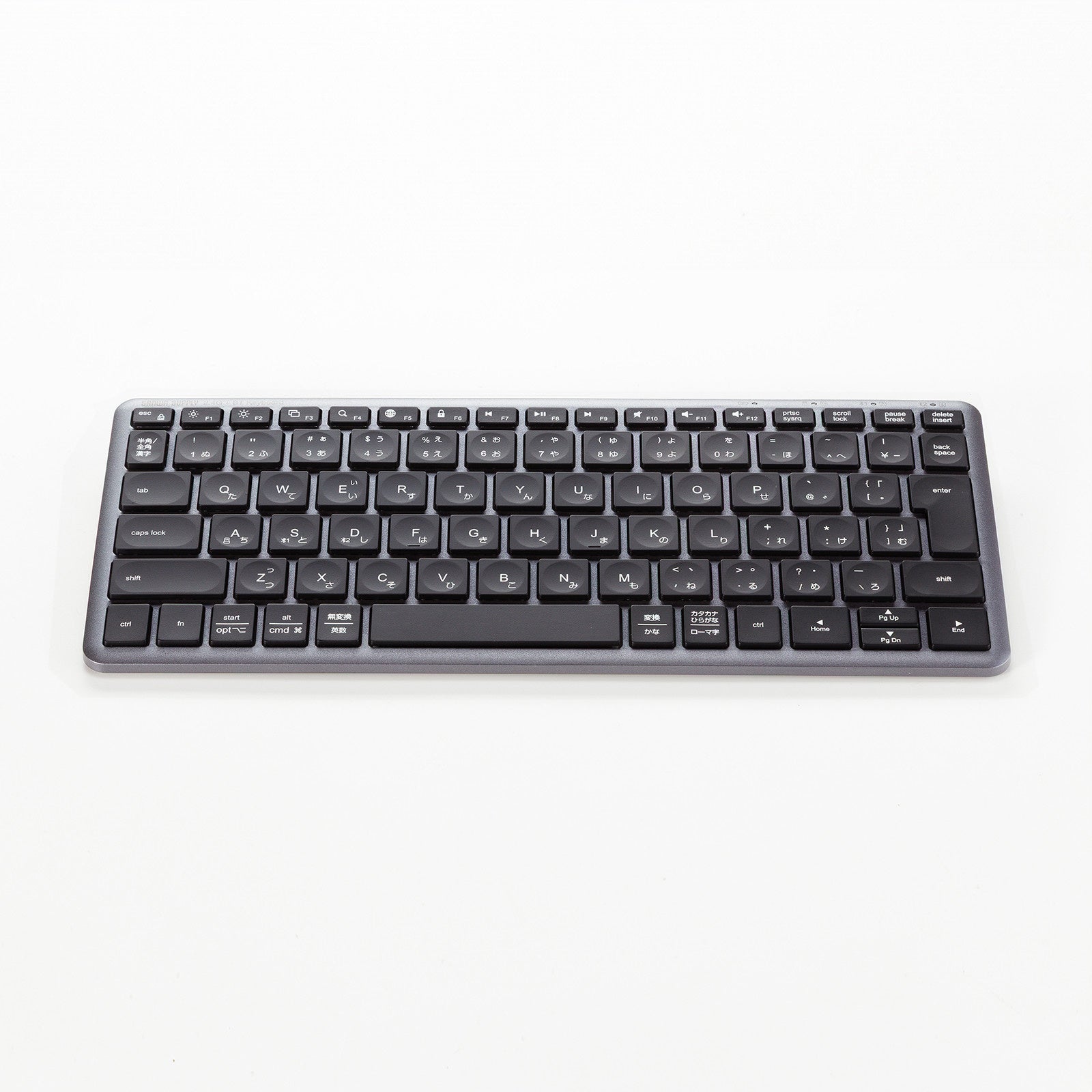 サンワサプライ、指先のフィット感を高めたBluetooth＋2.4Gコンボキーボード「SKB-WBT43BK」を発売｜SKB-WBT43BKの製品仕様（3枚目）