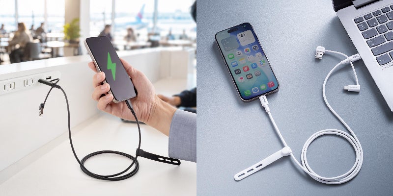 サンワサプライ、データ通信を遮断できるアダプター付きUSB-Cケーブルを発売｜公共のUSBポートで役立つデータ遮断機能