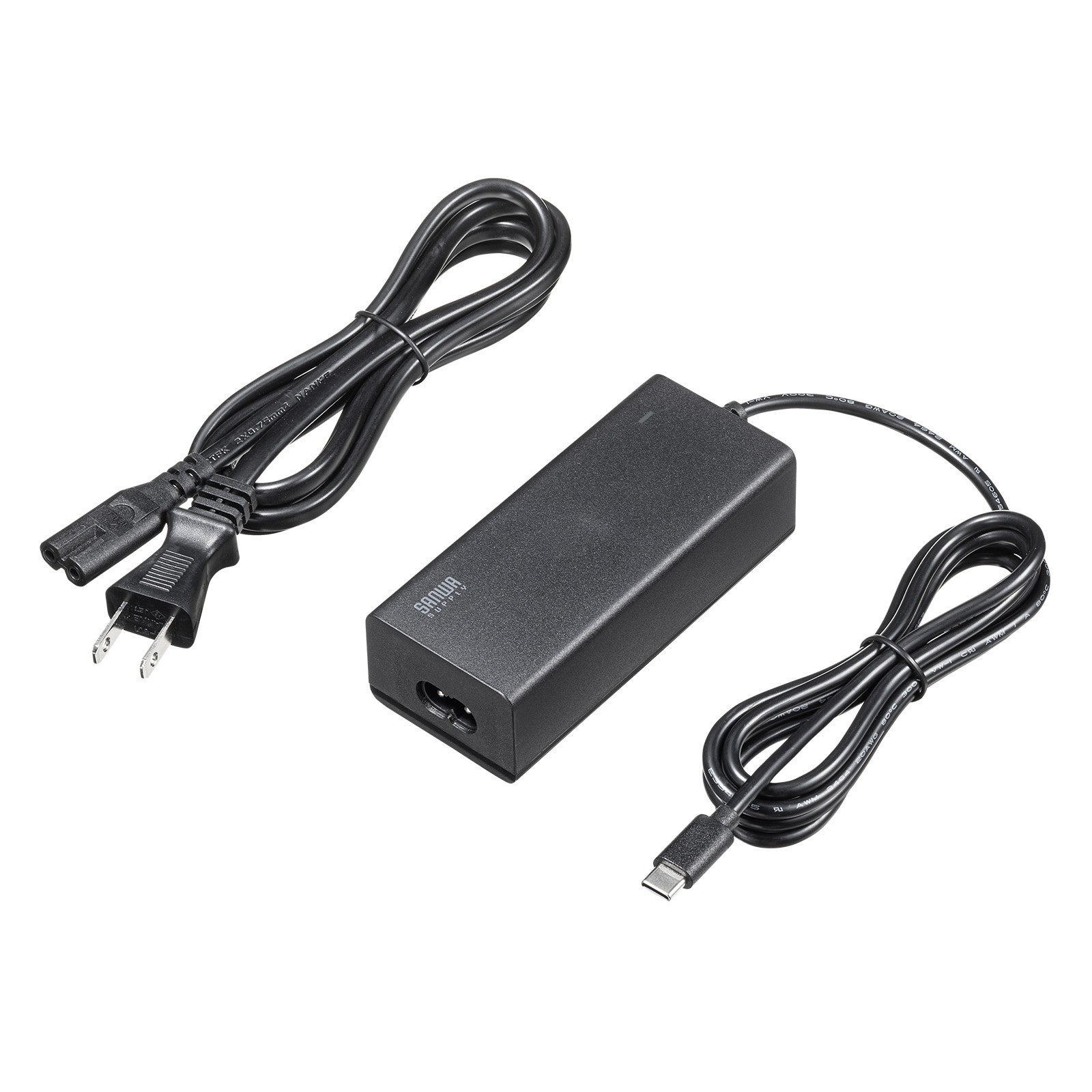 サンワサプライ、最大65W給電とゆったり使える3mロングケーブルを採用したUSB PD対応AC充電器を発売｜ACA-PD114BKの製品仕様と価格