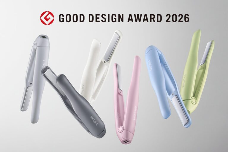SALONIAの「コードレス ストレートヘアアイロン」が2026年度グッドデザイン賞を受賞、累計27万本を出荷
