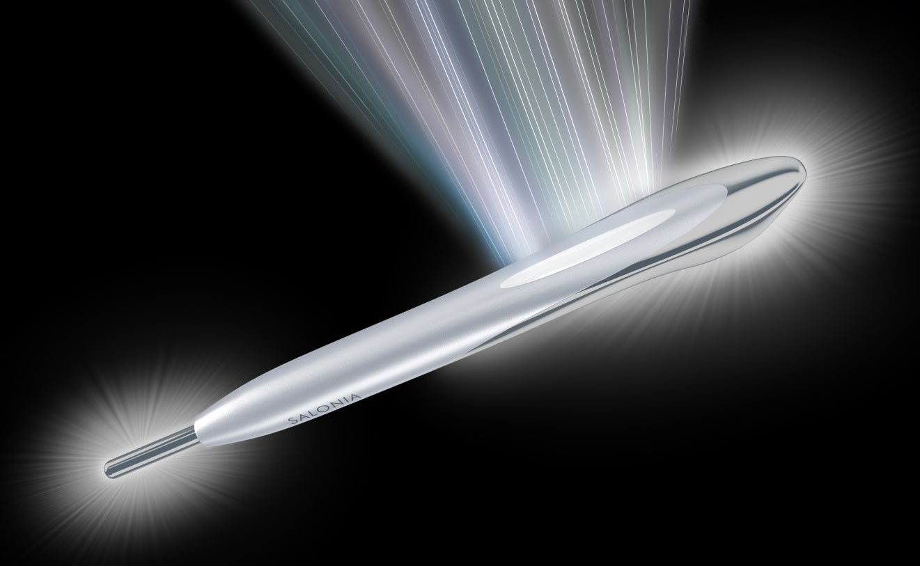 SALONIA、ペン型美顔器「フェイスカレントポインター」に新色ピンクを追加して8月21日に発売｜取扱サイト