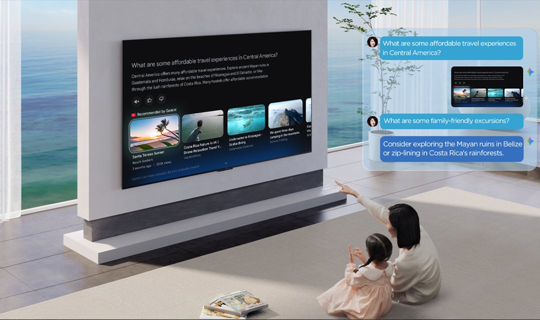 TCL、Google TV搭載テレビで「Gemini for Google TV」への対応を順次開始｜Geminiがサポートする3つの体験