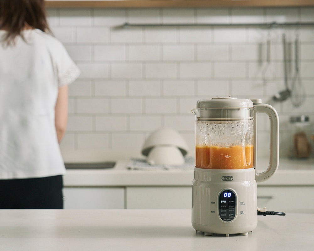 ラドンナ、自動調理器「Toffy オートスープブレンダー〈ガラスタイプ〉」に新色グレージュを追加｜Toffy オートスープブレンダー〈ガラスタイプ〉の製品仕様