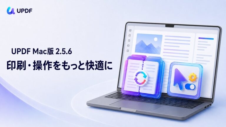 Superace Software、オールインワンPDFソリューション「UPDF」Mac版のバージョン2.5.6を公開