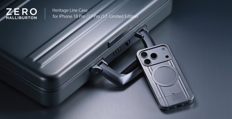 UNICASE、ゼロハリバートン意匠のアルミ製「Heritage Line Case」を数量限定発売