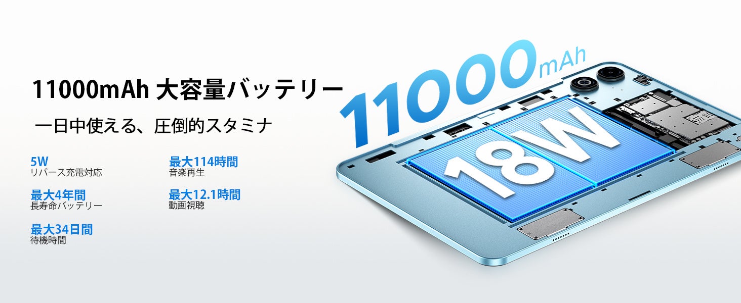 深圳市道格创想电子商务、13.4型タブレット「U13 Pro セット版」の30％オフセールを実施｜大容量メモリと11000mAhバッテリーの採用（3枚目）