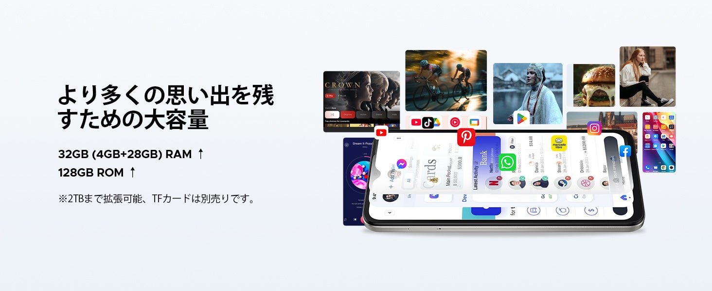Android 16搭載スマホ「Note56Pro」がAmazonタイムセールで21,899円に｜Note56Proの主なスペックと特徴（2枚目）