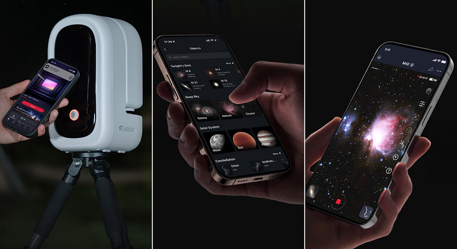 ビクセン、星雲から天の川まで撮影できるスマート天体望遠鏡「Seestar S50 Pro」を発売｜Seestar S50 Proの主要スペック