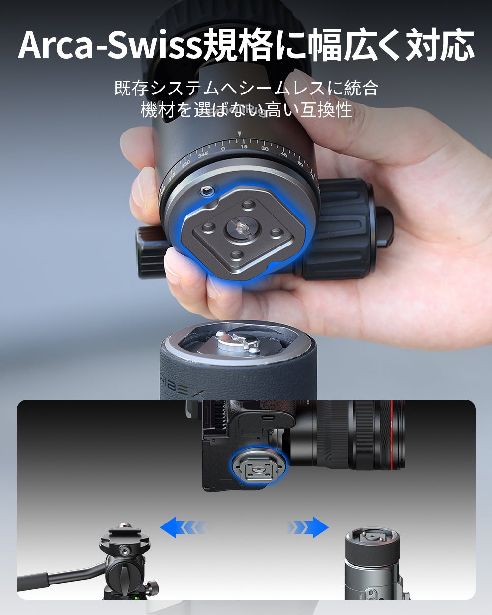 SmallRig、Potato Jetと共同開発した「TRIBEX PRO モノポッド」を発売|静音設計と運搬性に優れた構造(5枚目)