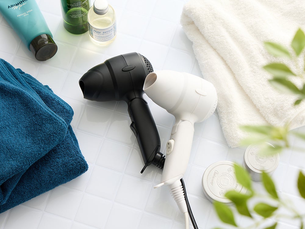 ジェネレーションパス、折りたたみ式で約0.4kgの速乾ヘアドライヤー「SP-HDR01」を発売｜主な特徴と機能（4枚目）