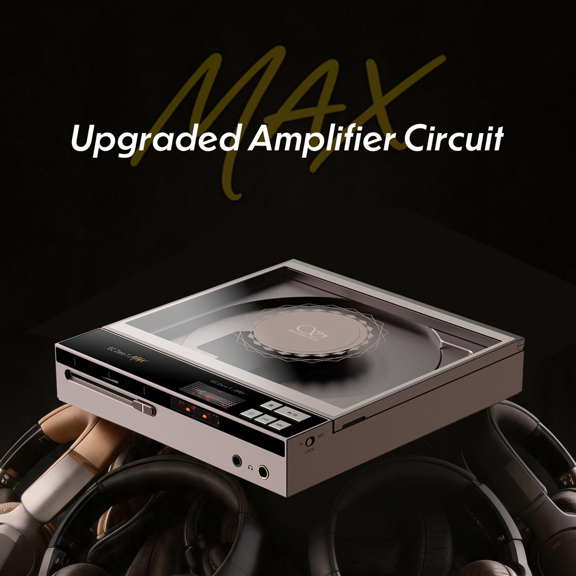 SHANLING、R2R DAC技術と新アンプ回路を採用したハイエンドポータブルCDプレーヤー『EC Zero T MAX』を発売（3枚目）