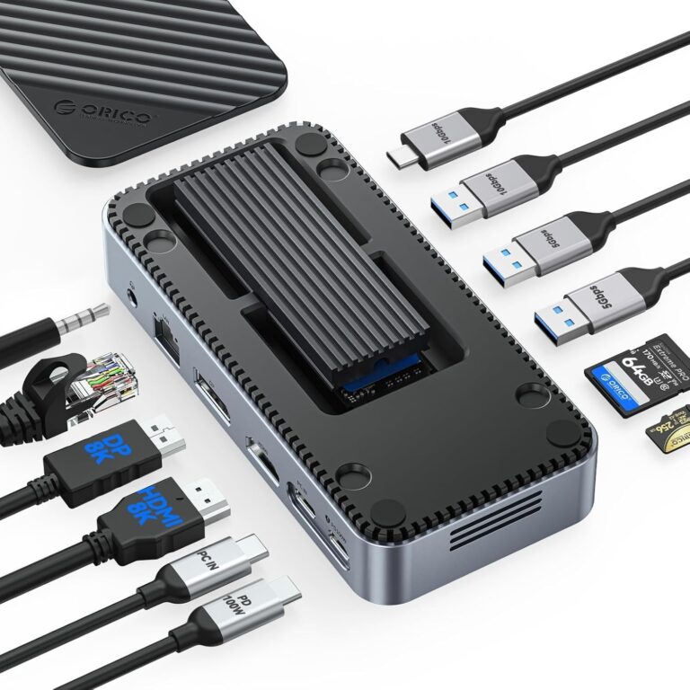 ORICO、ドッキングステーションとM.2 SSDケースを一体化した多機能ドックを発売