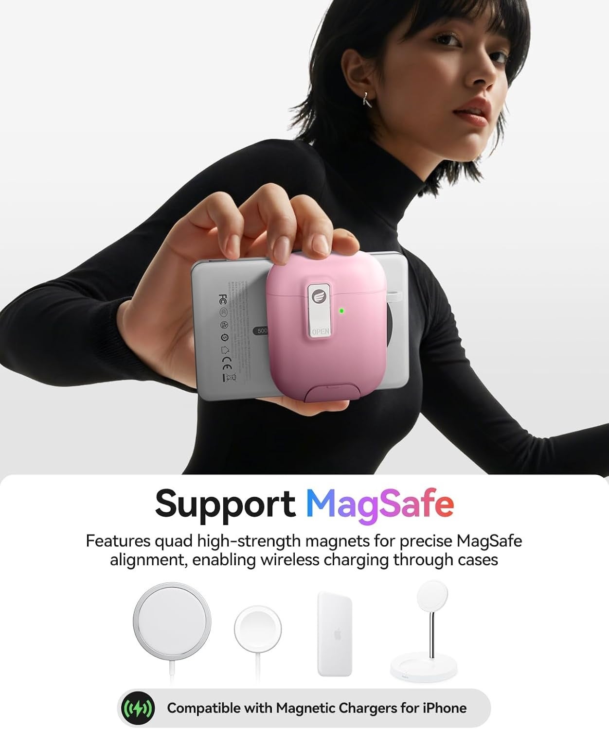 ORICO、AirPods第1/2世代対応のMagSafe保護ケースを発売 - 画像4