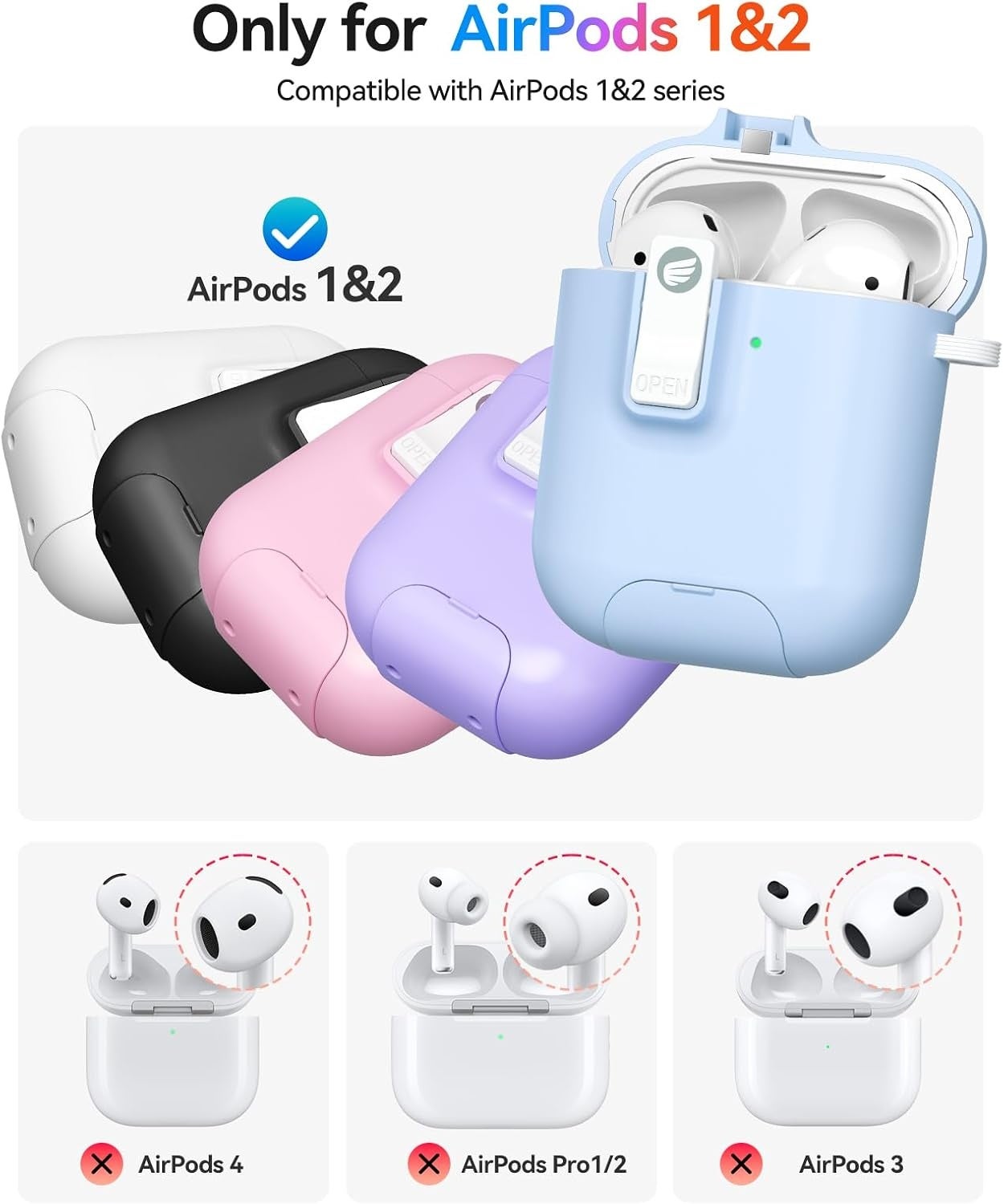 ORICO、AirPods第1/2世代対応のMagSafe保護ケースを発売 - 画像2
