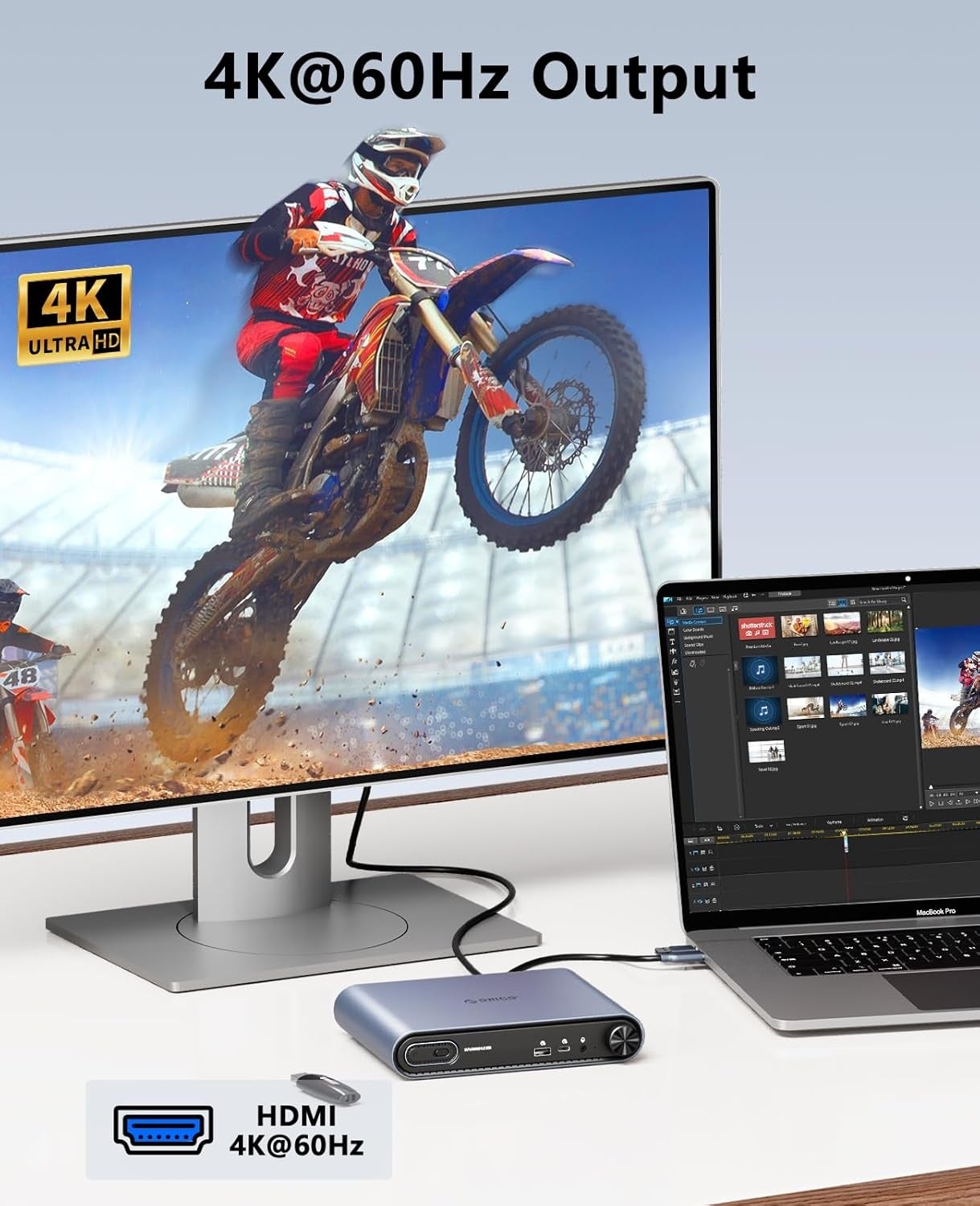 ORICO、USB-CドックとM.2 SSDケースを一体化した2-in-1ハブを発売|10-in-1の豊富なポート構成と主要スペック