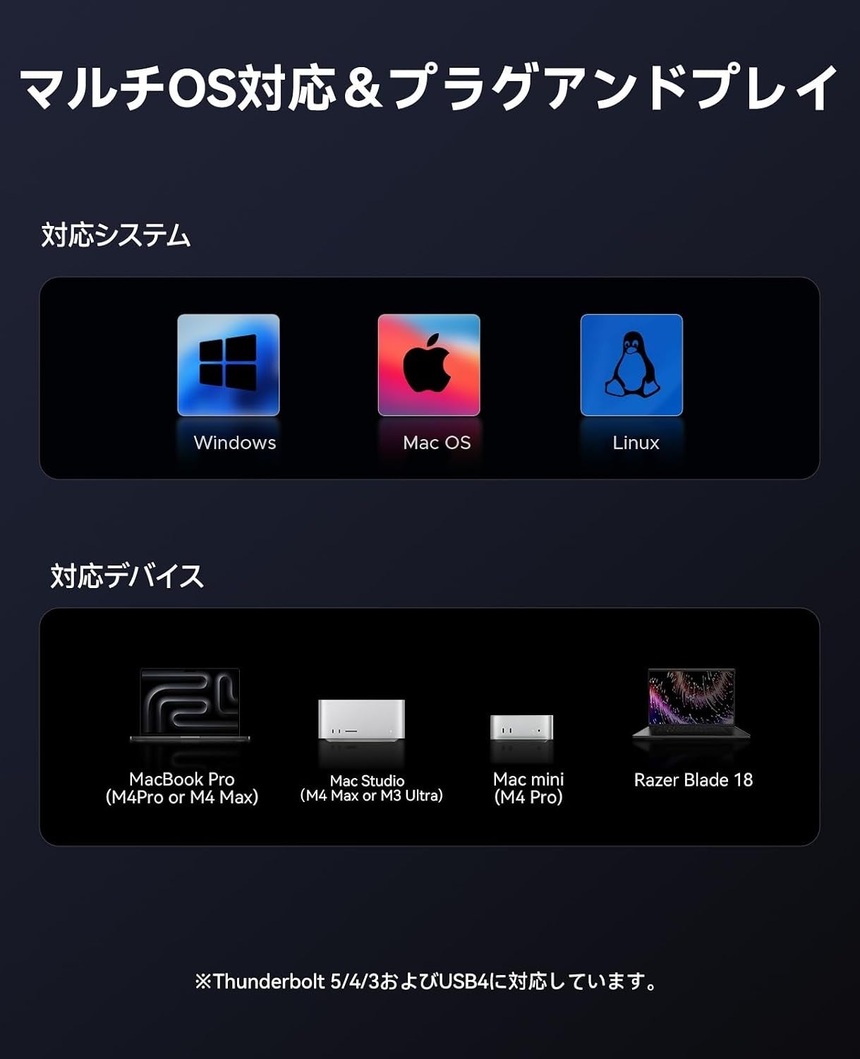 ORICO、最大80Gbps転送に対応するThunderbolt 5搭載M.2 SSDケースを発表|最大80Gbpsの高速転送と主な仕様
