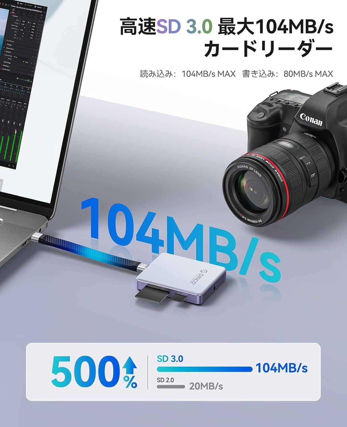ORICO、MagSafe対応のM.2 NVMe SSDケースを発売|製品の主な特徴とスペック