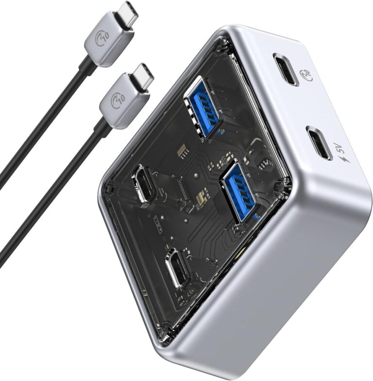 ORICO、10Gbps高速転送に対応した4-in-1 USB-Cハブを発売