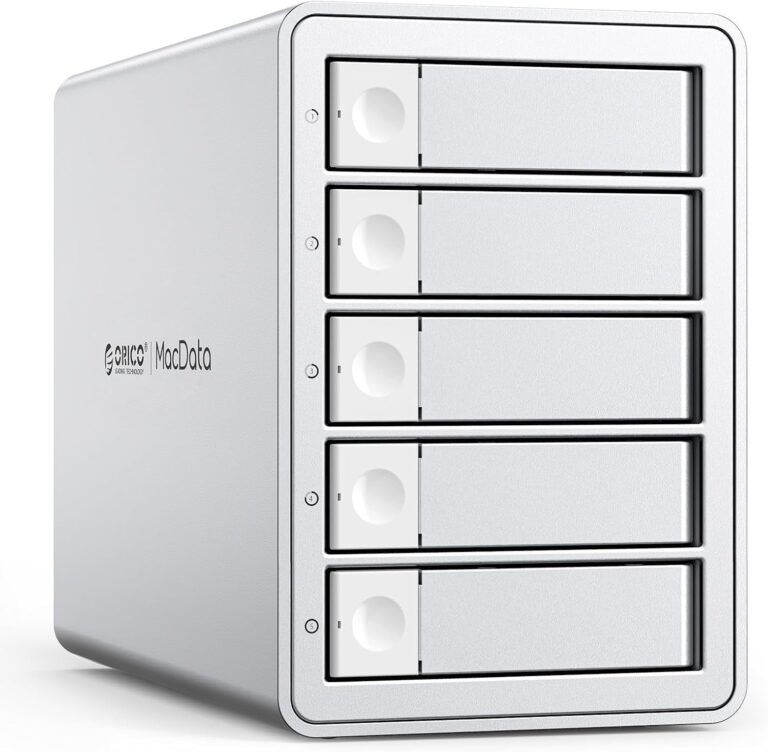 ORICO、最大110TB対応の5ベイHDDケースを発売–7種RAIDモードや150W電源を内蔵