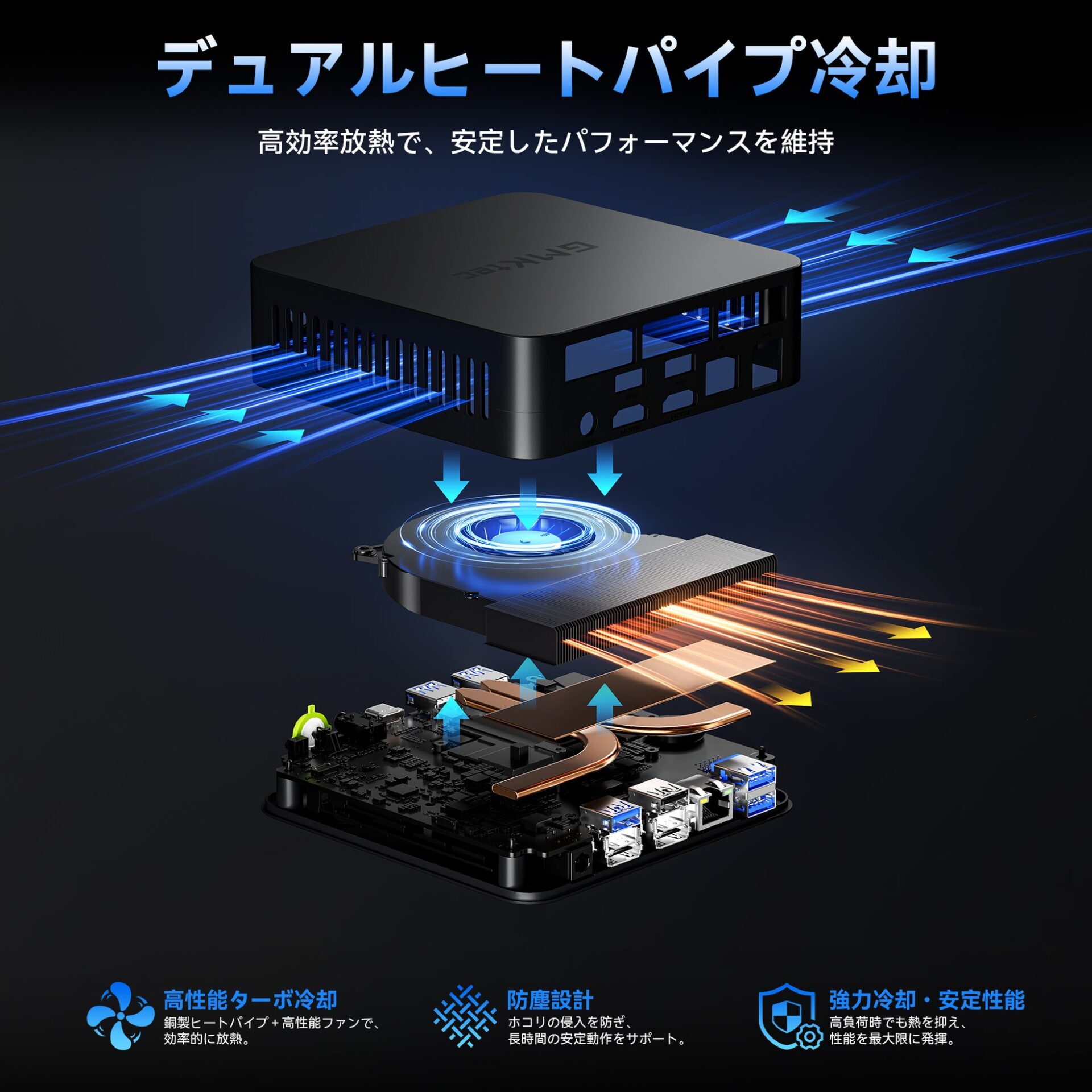 GMKtec、最大115 TOPSのAI性能を備えたミニPC「NucBox K17 Plus」を発売｜取扱サイト