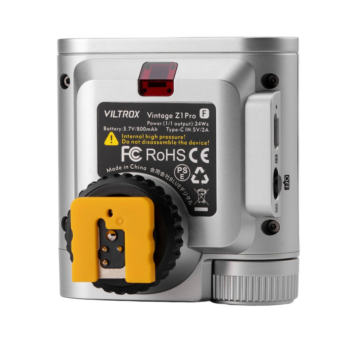 Viltrox、TTL・1/8000秒HSS対応のレトロデザイン小型フラッシュ「Vintage Z1 Pro」を発売｜Vintage Z1 Proの主なスペック（2枚目）