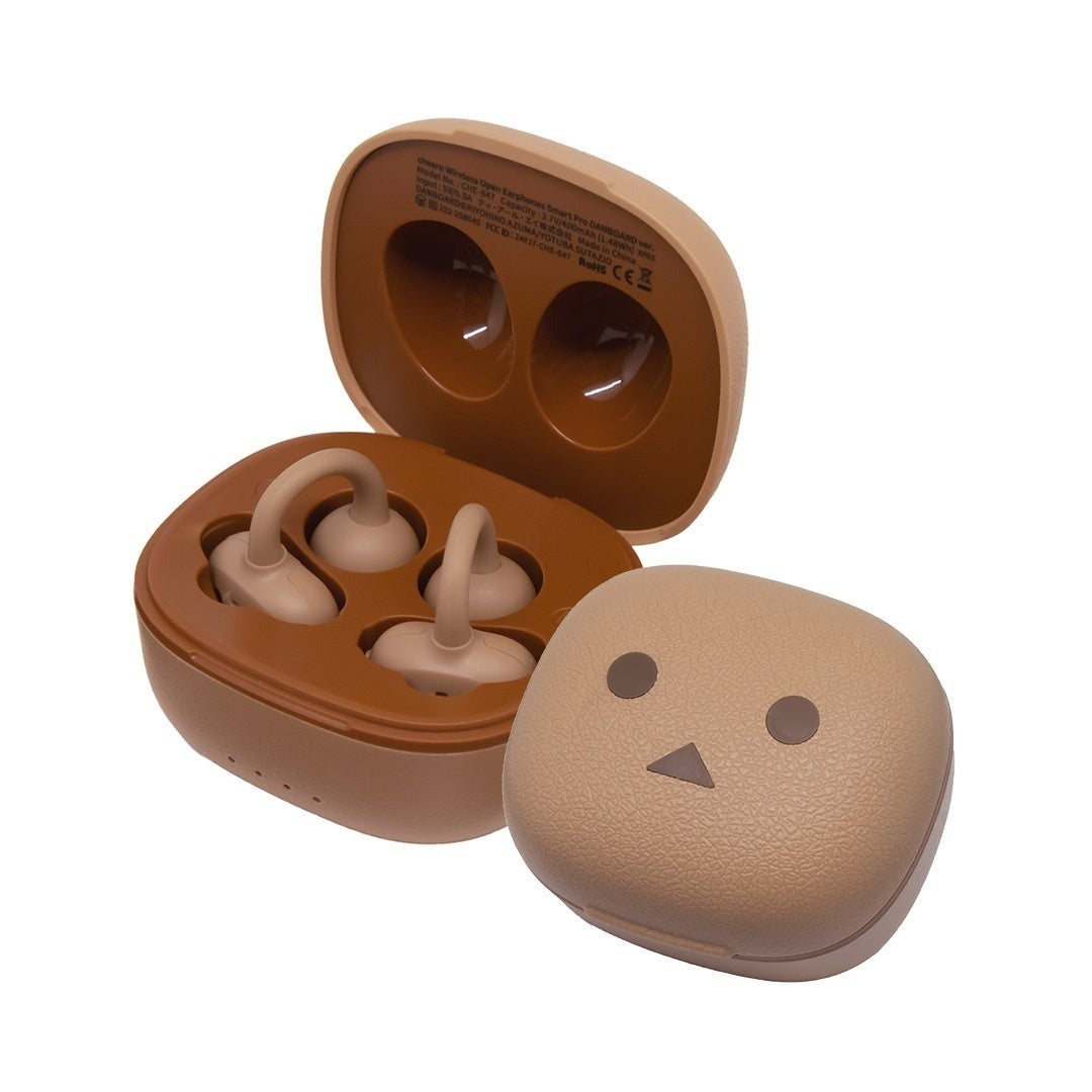 cheero、人気キャラ「ダンボー」とコラボしたオープンイヤー型イヤホンを発売｜cheero Wireless Open Earphones Smart Pro DANBOARD ver.の主なスペック（3枚目）