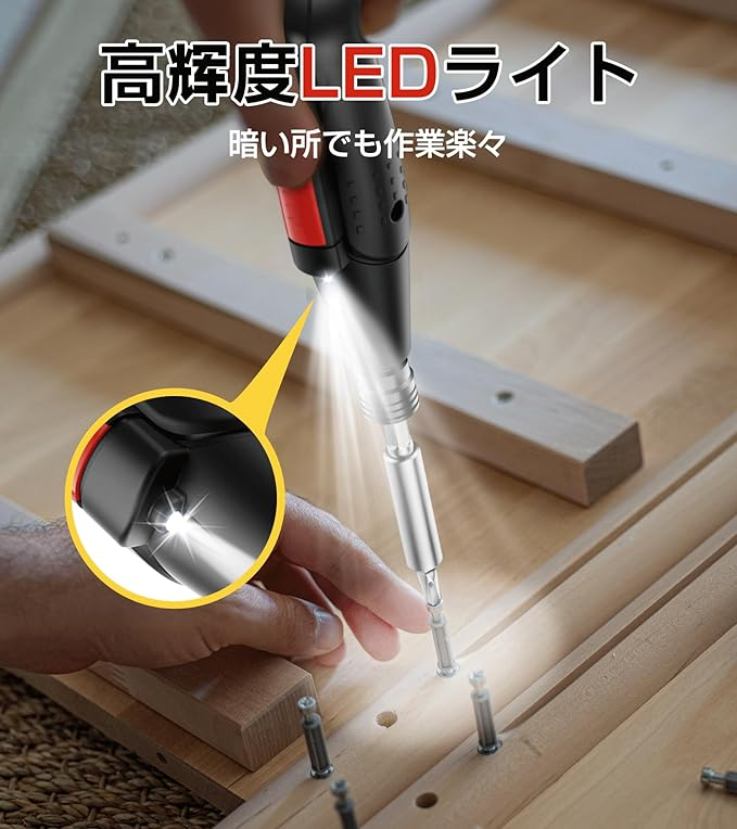 FUUJOY、電動・手動兼用で14本ビット付きの2026年新モデル小型充電式電動ドライバーを発売｜取扱サイト