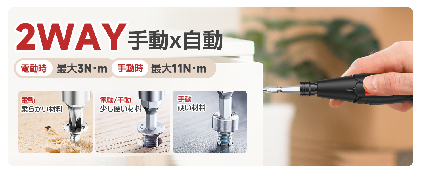 FUUJOY、電動・手動兼用で14本ビット付きの2026年新モデル小型充電式電動ドライバーを発売｜豊富なビットセットと使いやすさを追求した機能