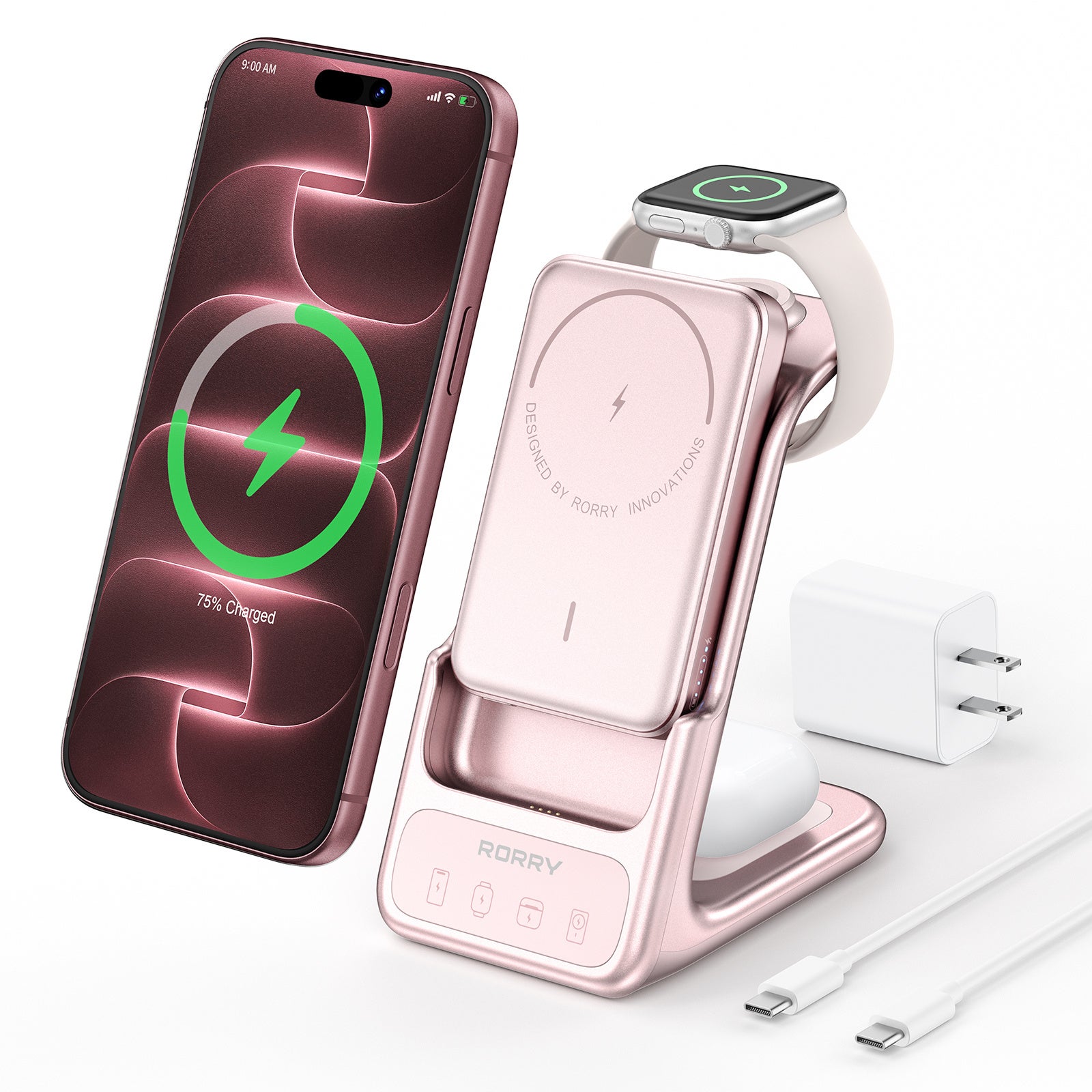 ロリー・ジャパン、Amazonプライム感謝祭でモバイルバッテリーなど20種類以上を最大50%OFFで販売へ｜4in1充電ステーション「RORRY AuraDock」