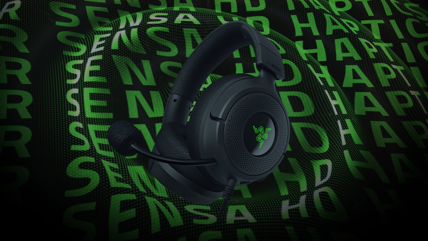 Razer、高精細ハプティクスを搭載したゲーミングヘッドセット「Kraken V4 X Sensa HD Haptics Edition」を発表｜製品の主な特徴とハプティクス機能