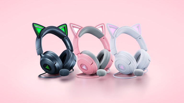 Razer、ネコミミ搭載の有線RGBヘッドセット「Razer Kraken Kitty V3」を発表。日本発売は12月予定