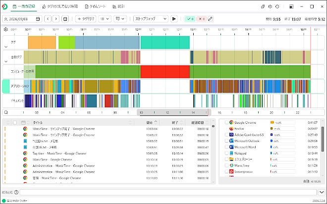 ライフボート、自社サーバー不要でPCの利用状況を一元管理できる「ManicTime クラウド」を発売｜選べるクライアントPCの運用モードと製品仕様（5枚目）