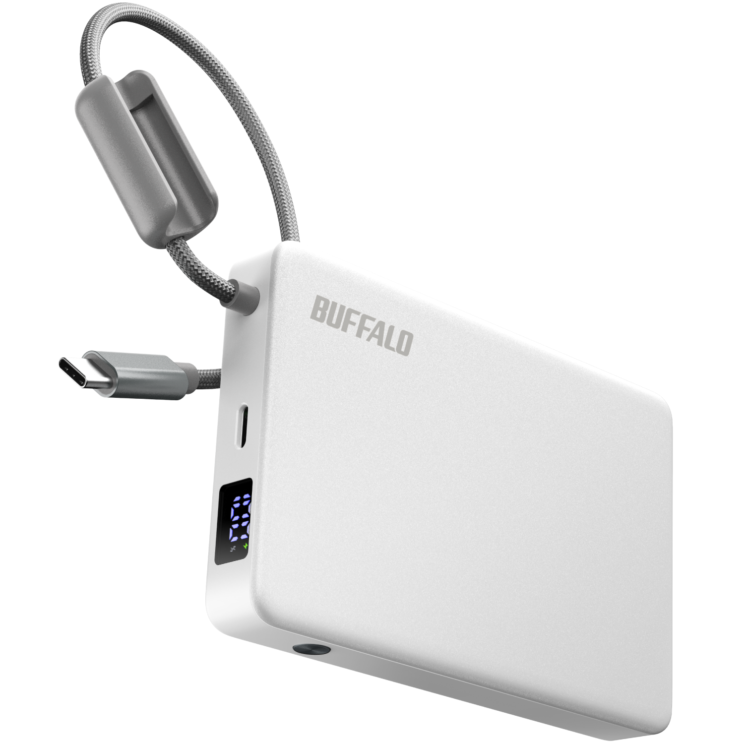 バッファロー、安全性と機能を追求した薄型・軽量の「半固体モバイルバッテリー」を9月上旬に発売｜取扱サイト