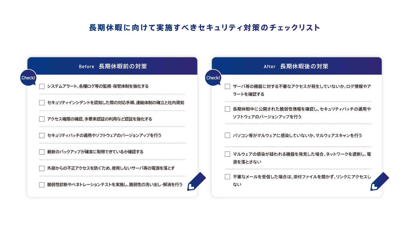 デジタルデータソリューション、夏季休暇中・休暇明けに高まるサイバーセキュリティリスクを発表|休暇前に実施すべき対策