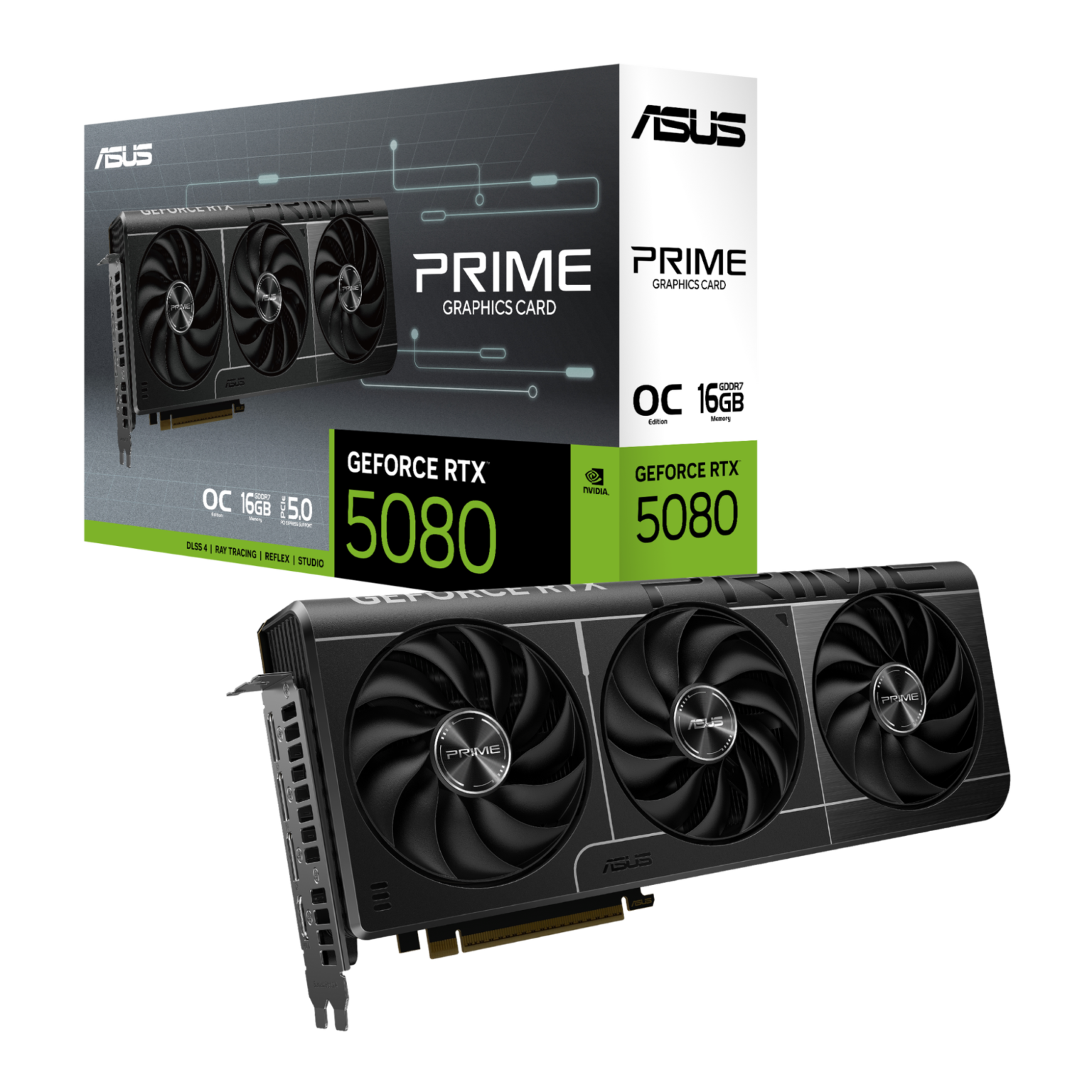 ASUS、RTX 5080搭載のAmazon限定グラフィックカードを発売
