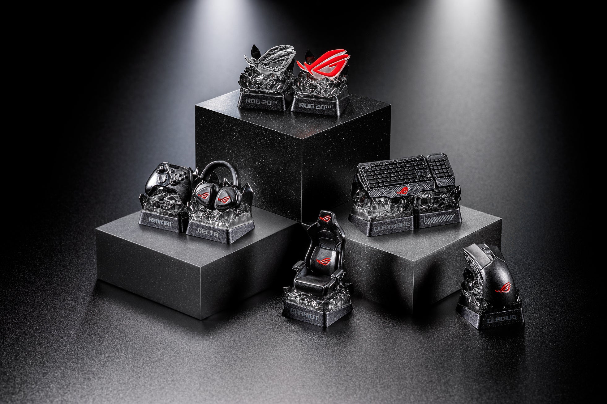 ASUS、ROGブランド20周年記念モデルのゲーミングモニターやアクセサリー3製品を発表｜ROG SCABBARD II XXL EDITION 20の特徴（6枚目）