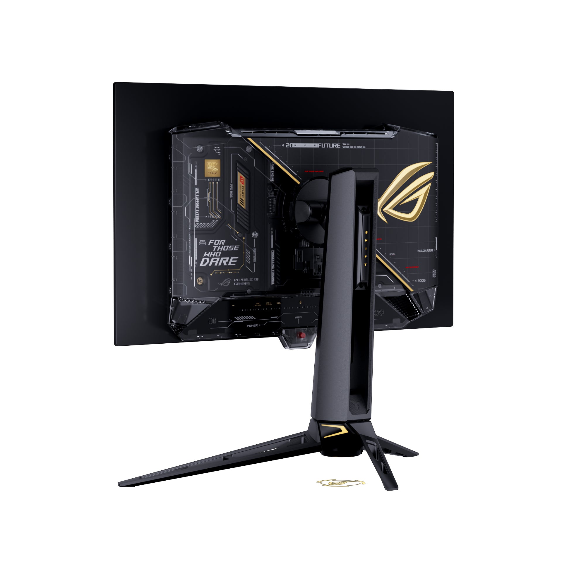 ASUS、ROGブランド20周年記念モデルのゲーミングモニターやアクセサリー3製品を発表｜ROG SCABBARD II XXL EDITION 20の特徴