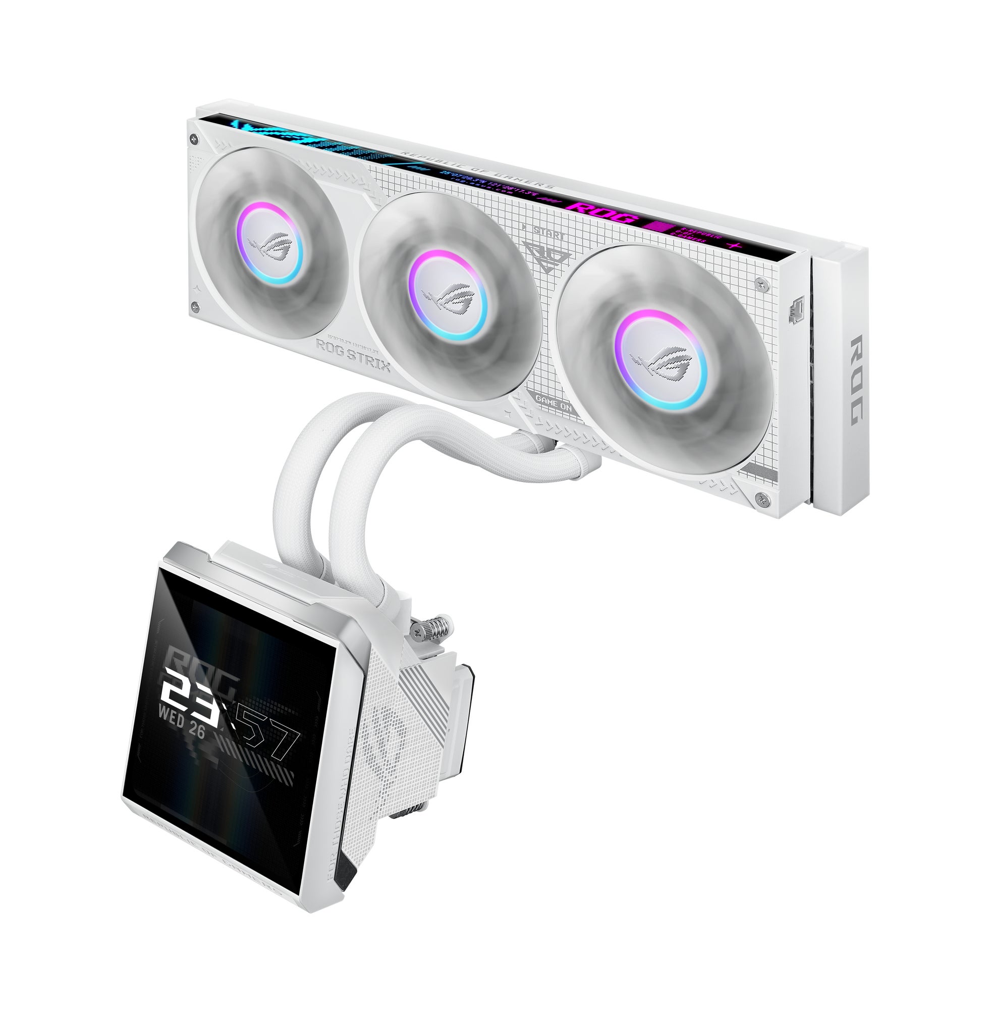 ASUS、AIO Q-connector対応の水冷クーラー「ROG STRIX SLC IV 360 ARGB LCD」を発表|ROG STRIX SLC IV 360 ARGB LCDの製品仕様(6枚目)