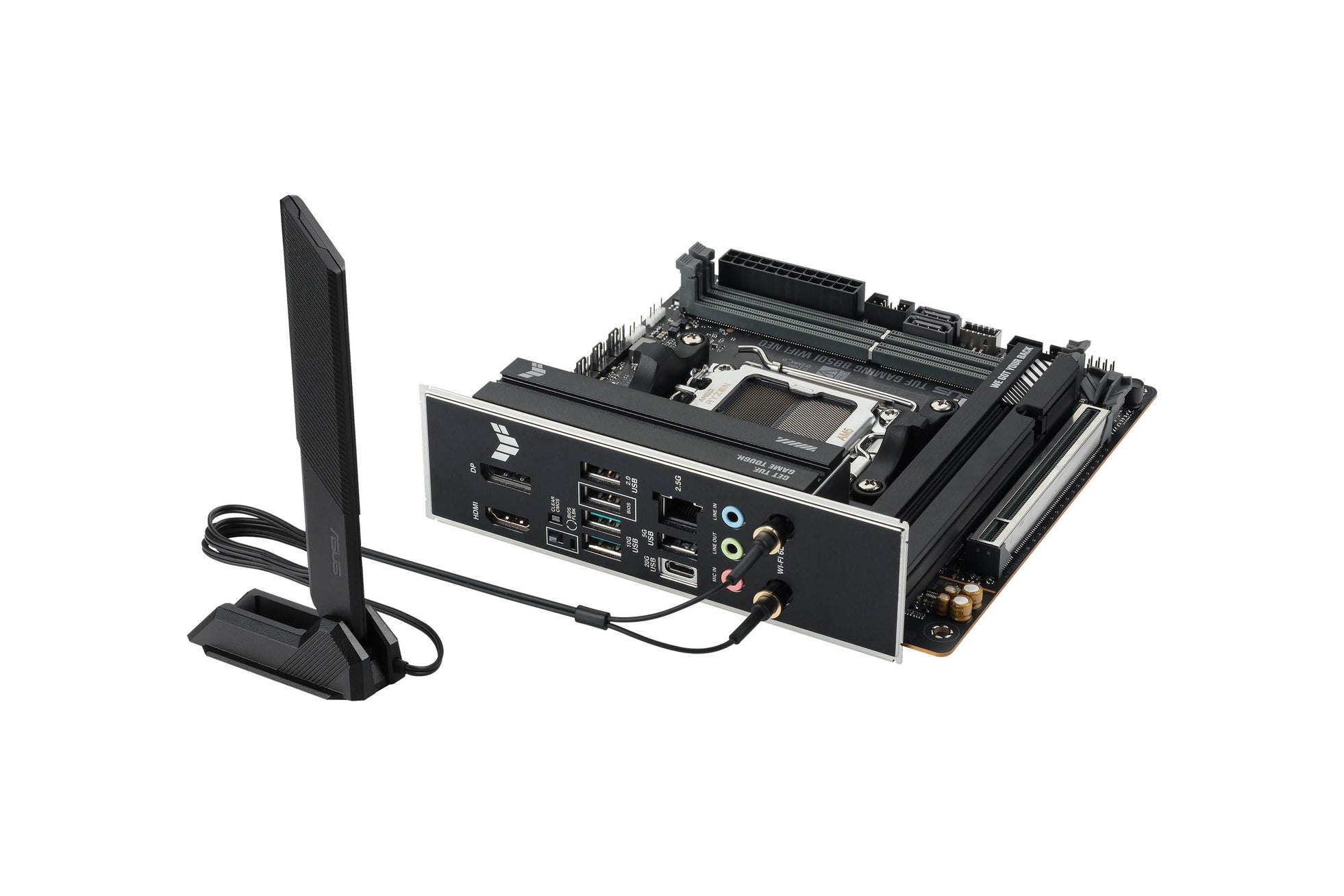 ASUS、TUF GAMINGシリーズ初となるMini-ITXマザーボード「TUF GAMING B850I WIFI NEO」を発売(2枚目)