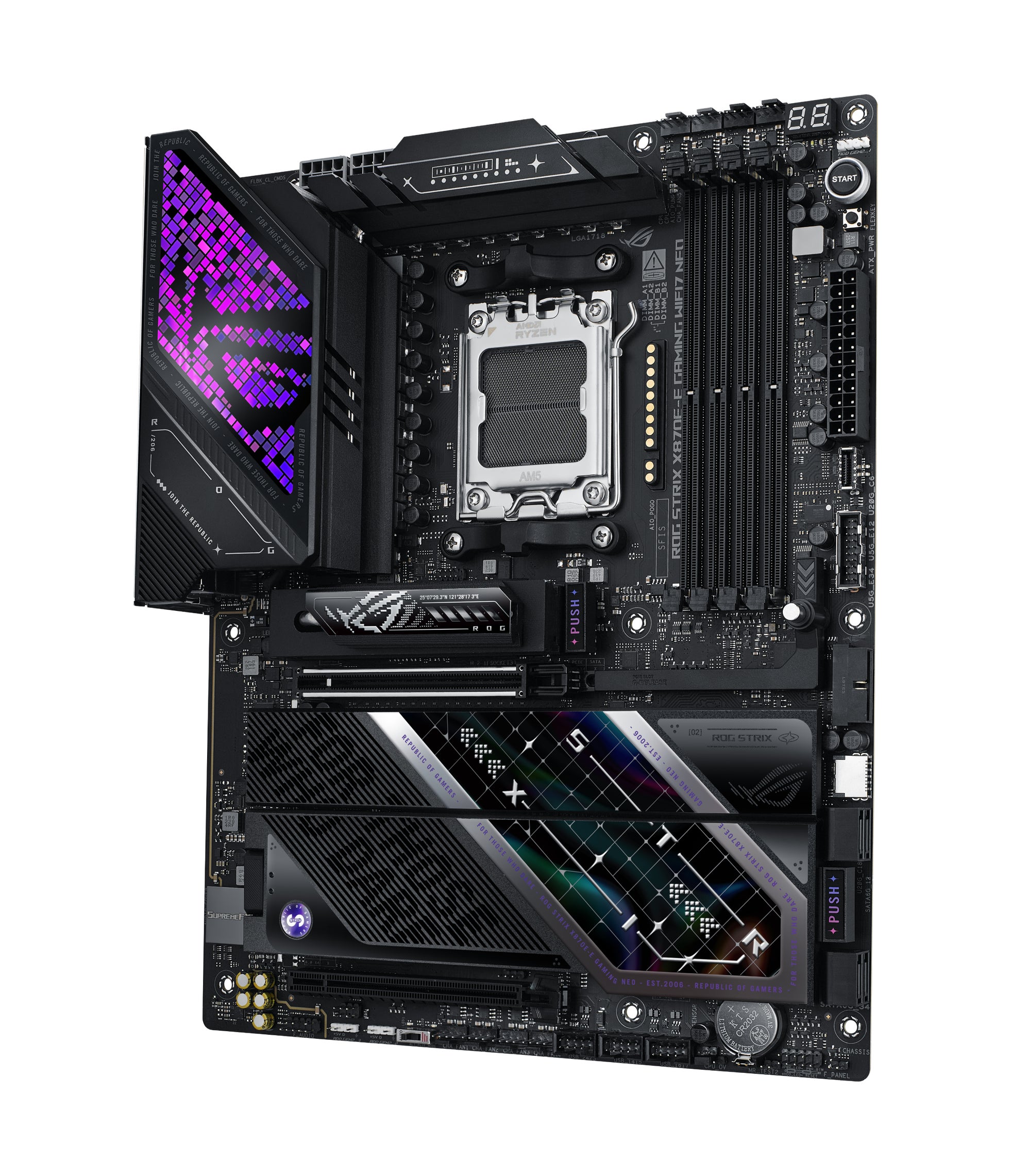 ASUS、AIO Q-Connector対応のAMD X870Eマザーボード「ROG STRIX X870E-E GAMING WIFI7 NEO」など2製品を発売｜共通の先進機能とスペック