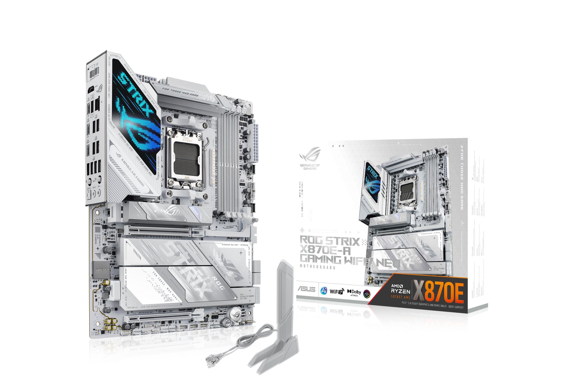 ASUS、AIO Q-Connector対応のAMD X870Eマザーボード「ROG STRIX X870E-E GAMING WIFI7 NEO」など2製品を発売｜共通の先進機能とスペック（4枚目）
